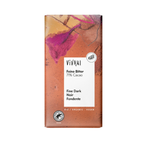Feine Bitter Schokolade 71% Cacao, 100g