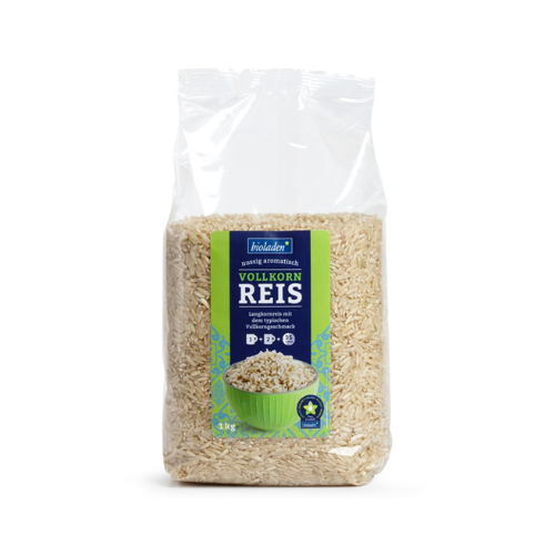 bioladen* Vollkornreis Langkorn, 1kg