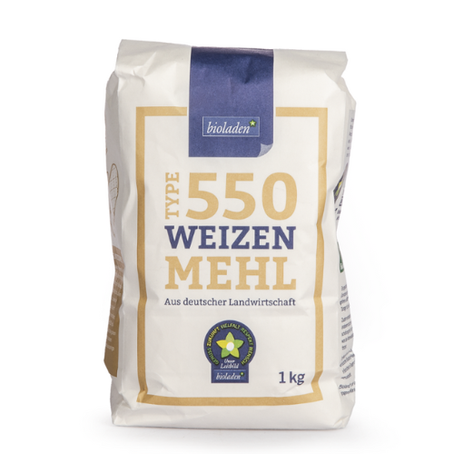 bioladen* Weizenmehl Type 550, 1kg