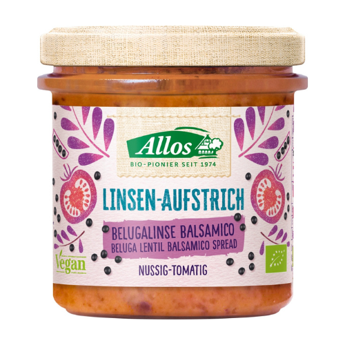 Linsenaufstrich Belugalinse Balsamico, 140g