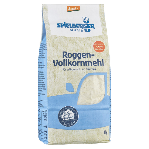 Roggen-Vollkornmehl, Demeter 1kg