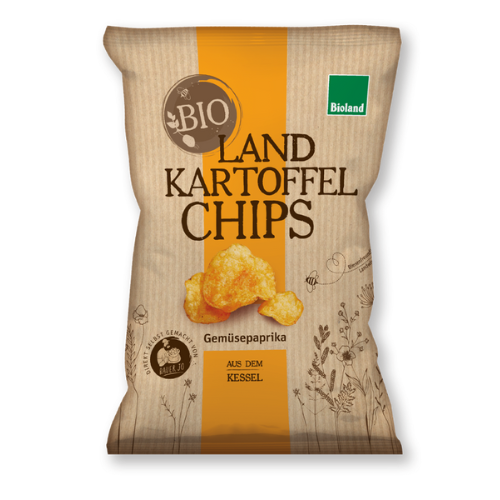 Kartoffel Chips Gemüsepaprika, 125g