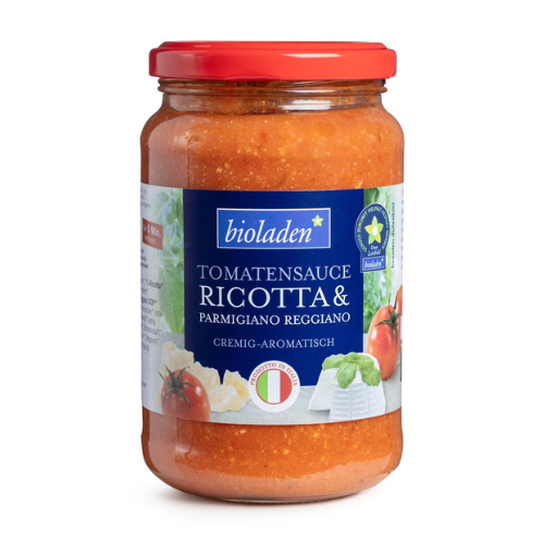 bioladen* Tomatensauce Ricotta & Parmigiano Reggiano 340g