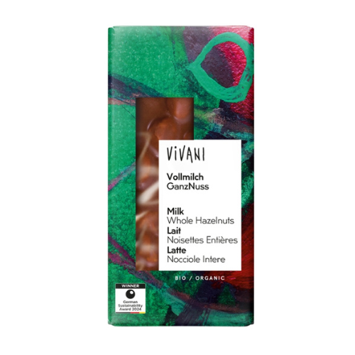 Vollmilch Schokolade GanzNuss, 100g