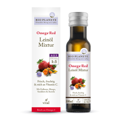 Omega Red Leinöl-Mixtur, 100ml