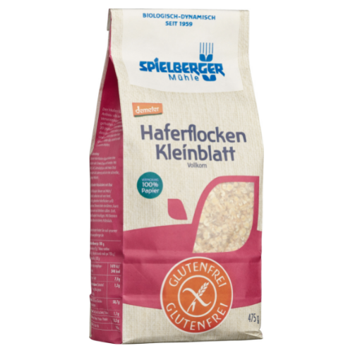 Haferflocken Kleinblatt, Demeter 475g