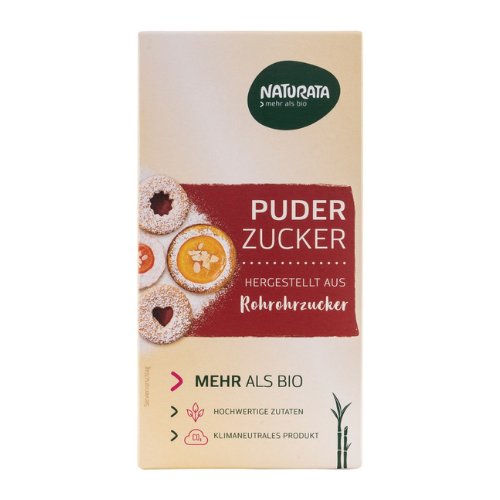 Puderzucker aus Rohrohrzucker, 200g