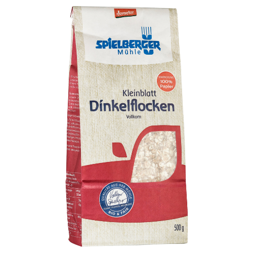 Dinkelflocken Kleinblatt, Demeter 500g