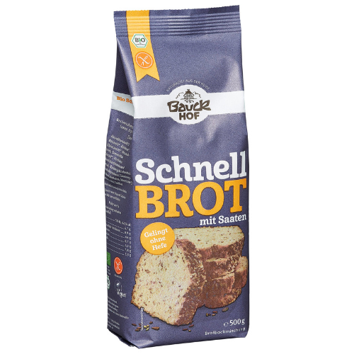 Schnellbrot mit Saaten 500g