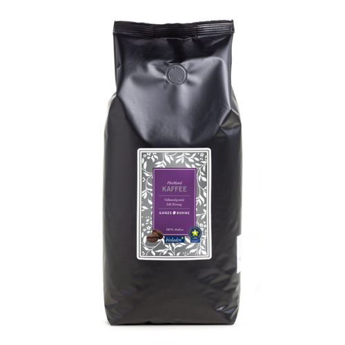 bioladen* Hochlandkaffee ganze Bohne, 1kg
