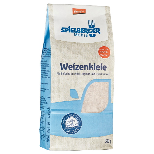 Weizenkleie, Demeter 500g