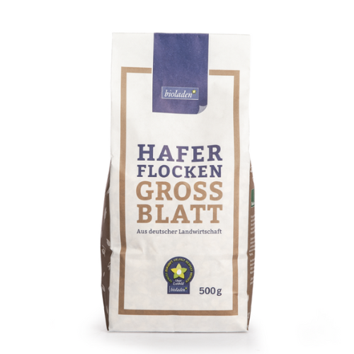 bioladen* Haferflocken Großblatt, 500g
