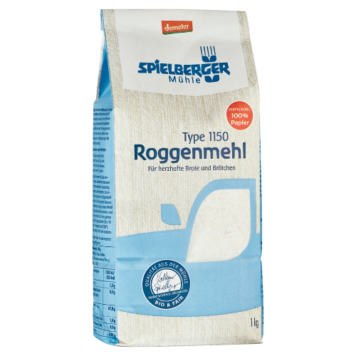 Roggenmehl 1150, Demeter 1kg