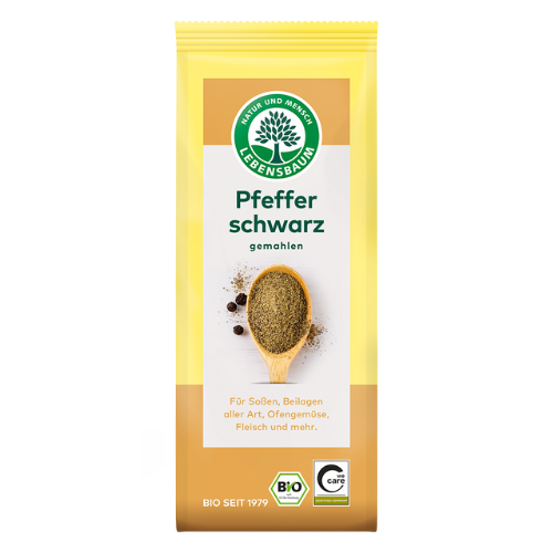 Schwarzer Pfeffer, gemahlen 50g
