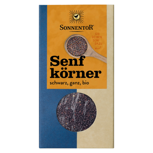 Senfkörner schwarz, ganz 80g