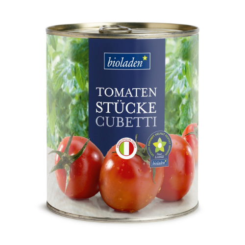 bioladen* Tomatenstücke Cubetti, 800g