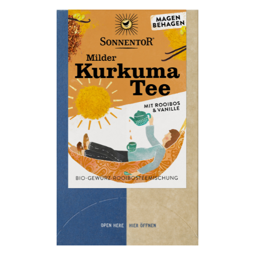 Milder Kurkuma Tee, 18 Beutel