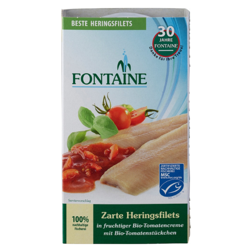 Heringsfilets inTomatensoße 200g