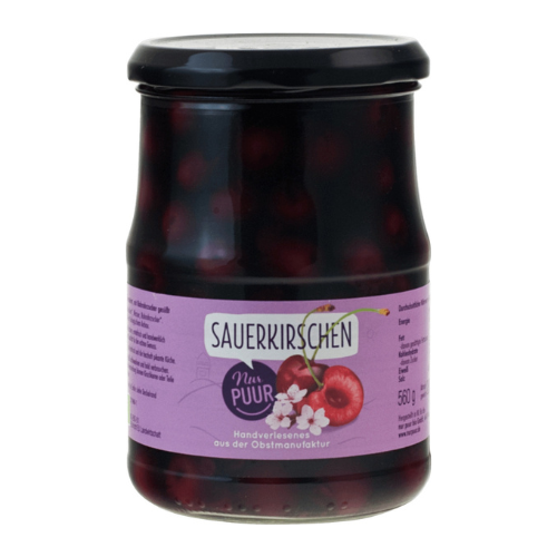Sauerkirschen entsteint, 560g