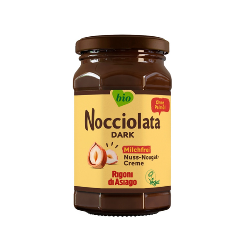 Nocciolata Nuss Nougat Dark, milchfrei 250g
