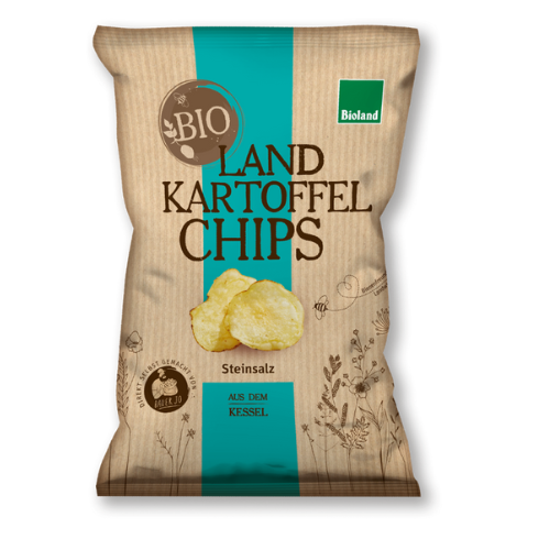 Kartoffel Chips Steinsalz, 125g