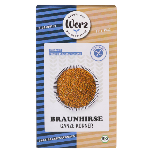 Braunhirse, ganze Körner 1kg