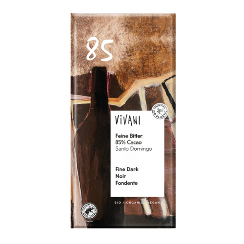Feine Bitter Schokolade 85% Cacao, 100g