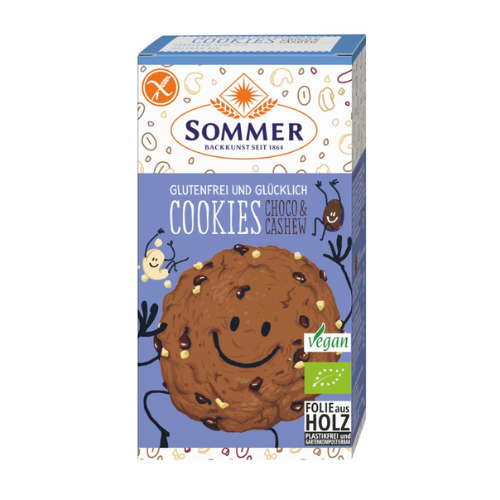 Cookies Choco & Cashew, 125g