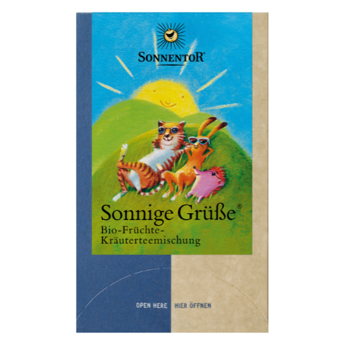 Sonnige Grüße® Tee, 18 Beutel