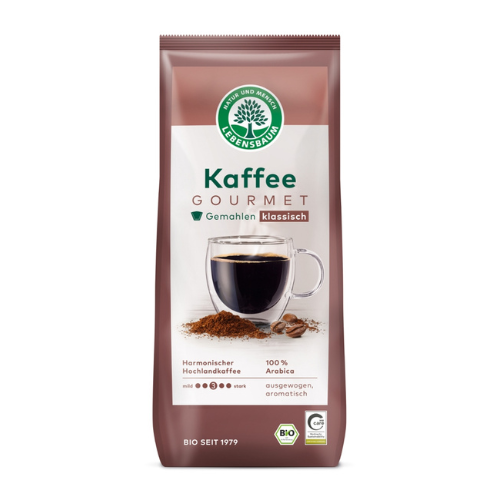 Gourmet Kaffee gemahlen, 500g
