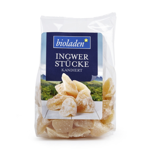 bioladen* Ingwerstücke kandiert, 150g