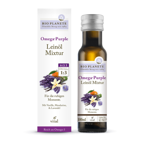Omega Purple Leinöl-Mixtur, 100ml