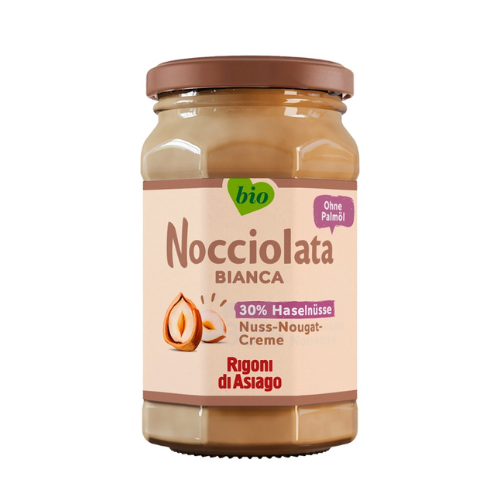 Nocciolata Haselnuss Nougat Aufstrich Bianca 250 g