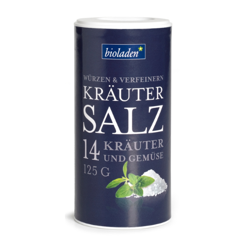 bioladen* Kräutersalz in der Streudose 125g