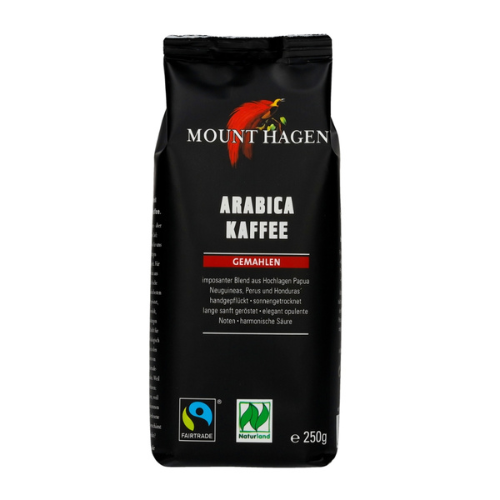 Röstkaffee Arabica gemahlen, 250g