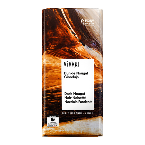 Dunkle Nougat Gianduja Schokolade, 100g