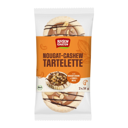 Nougat Cashew Tartelette Duo, 100g