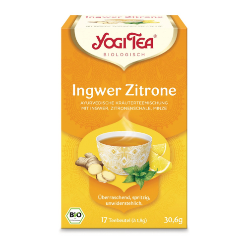 Yogi Tea Ingwer Zitrone TB 30,6g