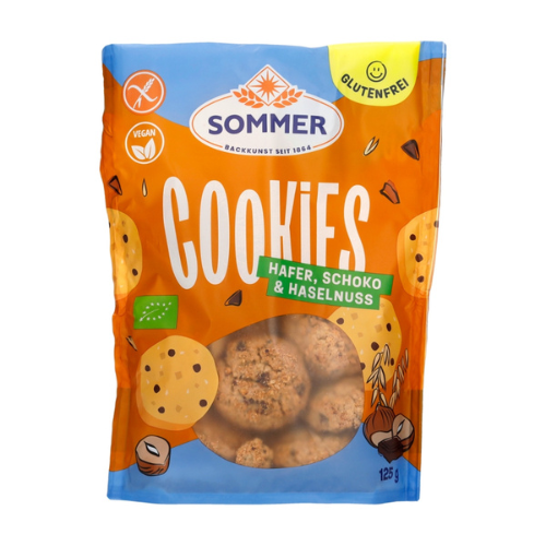 Cookies Hafer-Schoko-Nuss 125g
