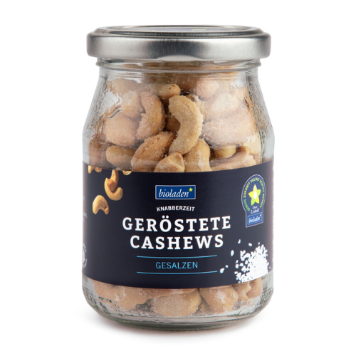 bioladen* Cashews geröstet & gesalzen, 140g